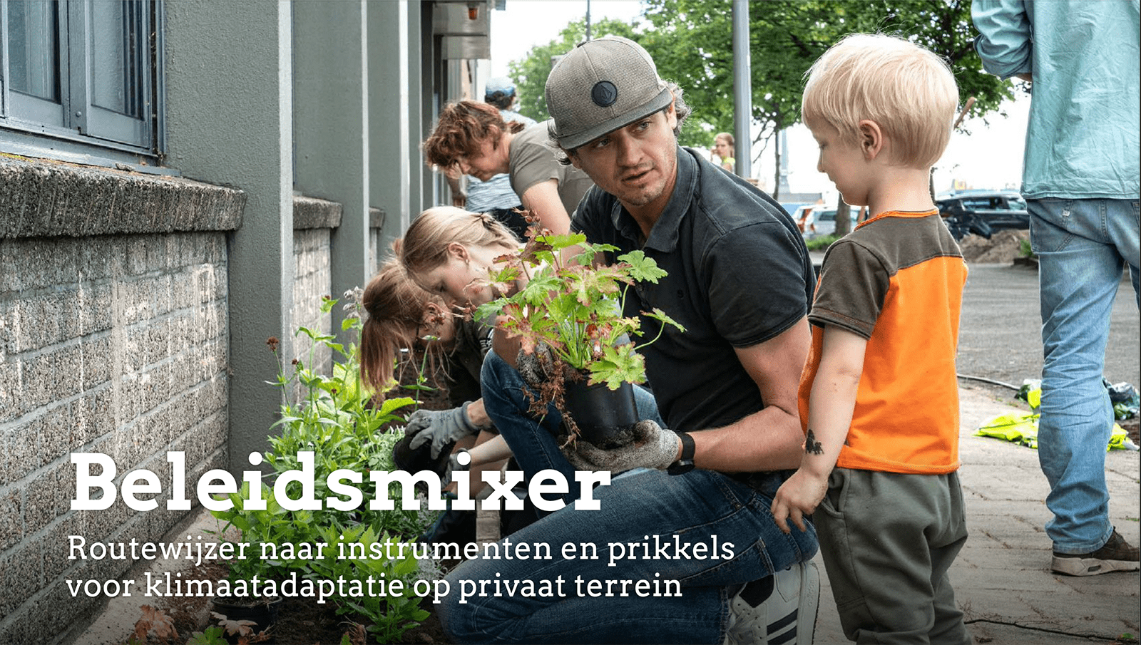 Beleidsmixer voor klimaatadaptatie